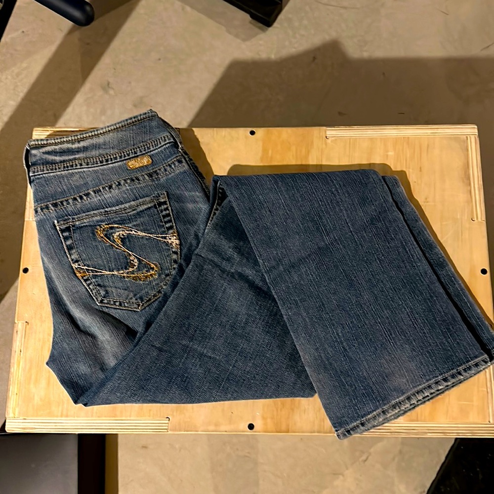 Julia Silver Jeans